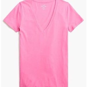 Women’s Size XL J.Crew Vintage Slub Cotten V-neck Tee